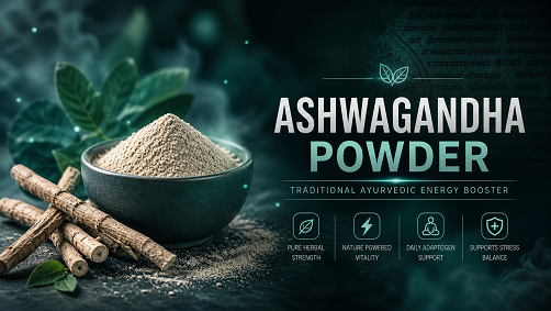 Ashwagandha Powder – Traditional Ayurvedic Energy Booster